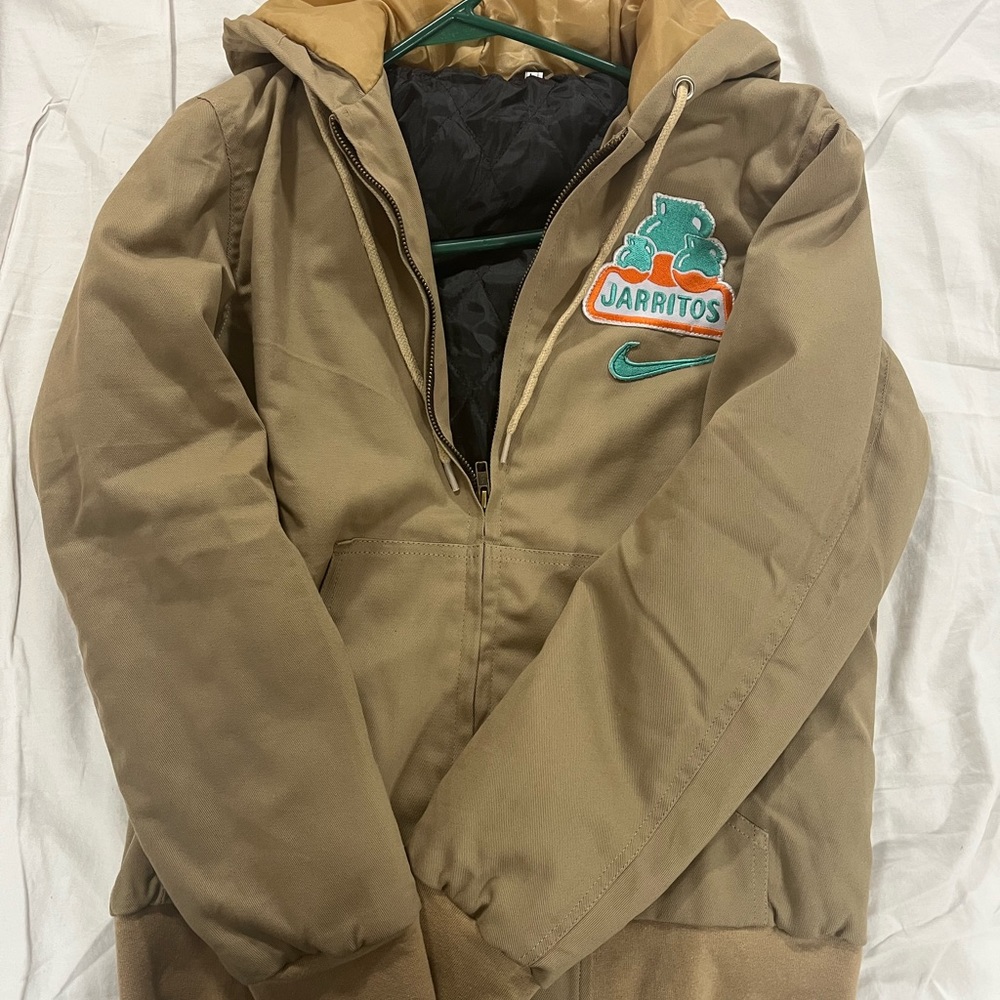NIKE X JARRITOS ZIP UP HOODIE SIZE LARGE WOMEN